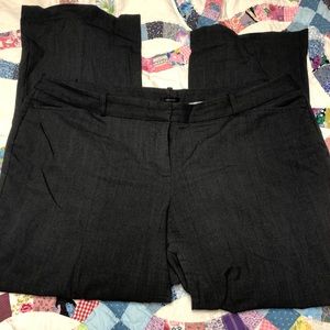 Worthington Woman 20w gray modern fit dress slacks